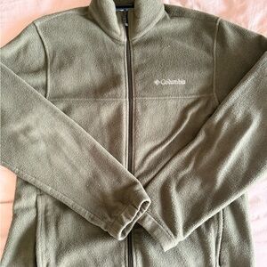 Columbia Forest Green Fleece Jacket